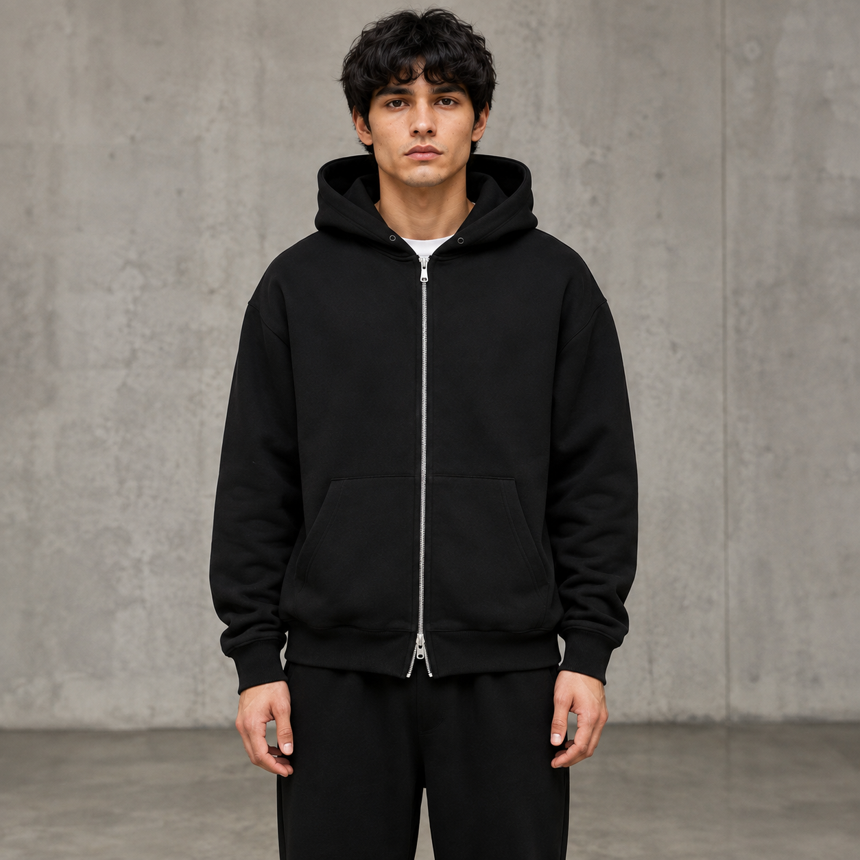 Fleece Full Zip Hoodie